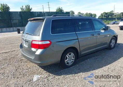2007 Honda Odyssey Ex-L from USA, damaged, VIN 5FNRL38657B446178